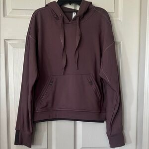 Athleta Eggplant Purple Hoodie